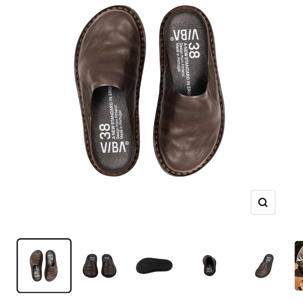 Viba Vibae Roma leather shoes size 37- New!